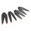 8pcs Orange PC Drone Propellers for Mavic Air 3 High Efficiency 4