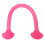 (Pink) Silicone Pull Rope Elastic Adjustable 10lbs Chest Expander Yellow 1