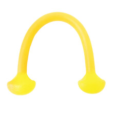 (Yellow) Silicone Pull Rope Elastic Adjustable 10lbs Chest Expander Yellow
