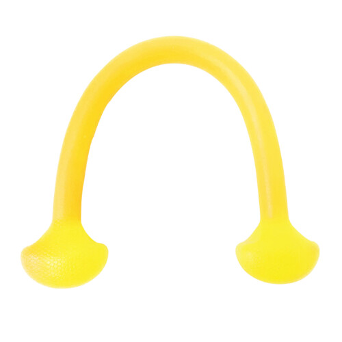 (Yellow) Silicone Pull Rope Elastic Adjustable 10lbs Chest Expander Yellow