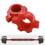 2PCS Dumbbell Nuts Red Spinlock Collar Screw Anti Slip Accessory 5