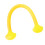 (Yellow) Silicone Pull Rope Elastic Adjustable 10lbs Chest Expander Yellow 4