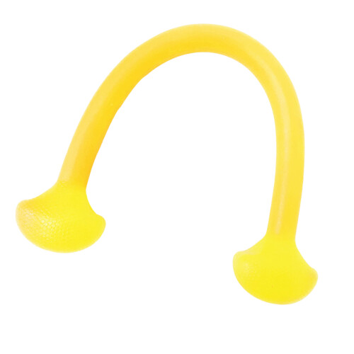 (Yellow) Silicone Pull Rope Elastic Adjustable 10lbs Chest Expander Yellow 2