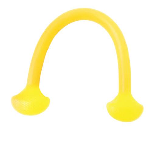 (Yellow) Silicone Pull Rope Elastic Adjustable 10lbs Chest Expander Yellow 1