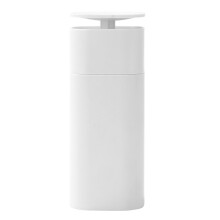 (White) Push Down Pump Soap Bottle Minimalist Leakage Proof Travel