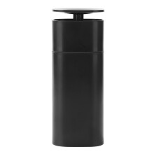 (Black) Push Down Pump Soap Bottle Minimalist Leakage Proof Travel
