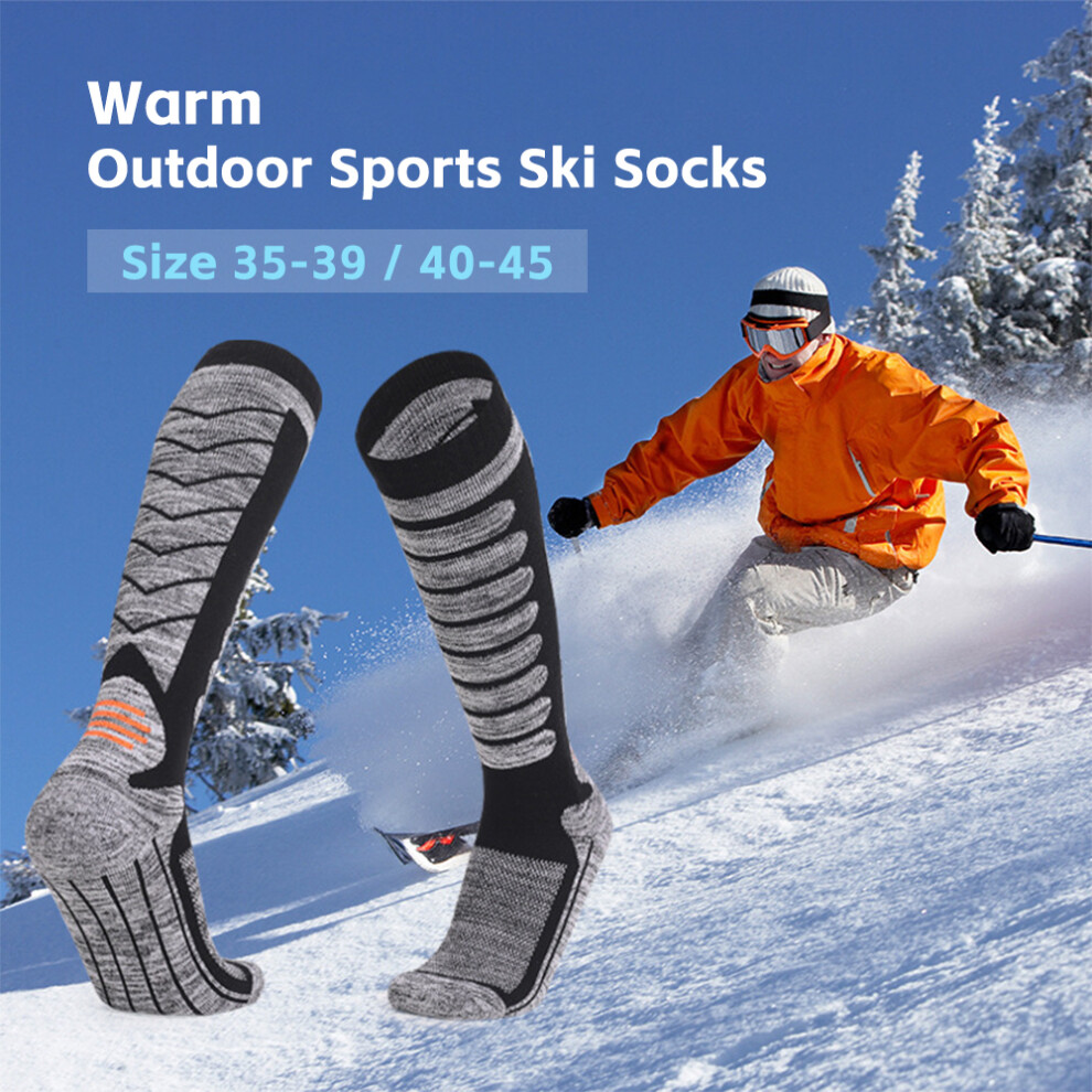 Long Ski Socks for Winter Sports Skiing Snowboarding Hiking-image-OPC-PMK6927-NEW