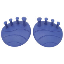 1 Pair Unisex Toe Splitter Dark Blue TPR