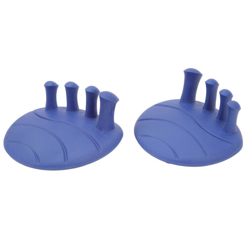 1 Pair Unisex Toe Splitter Dark Blue TPR 1