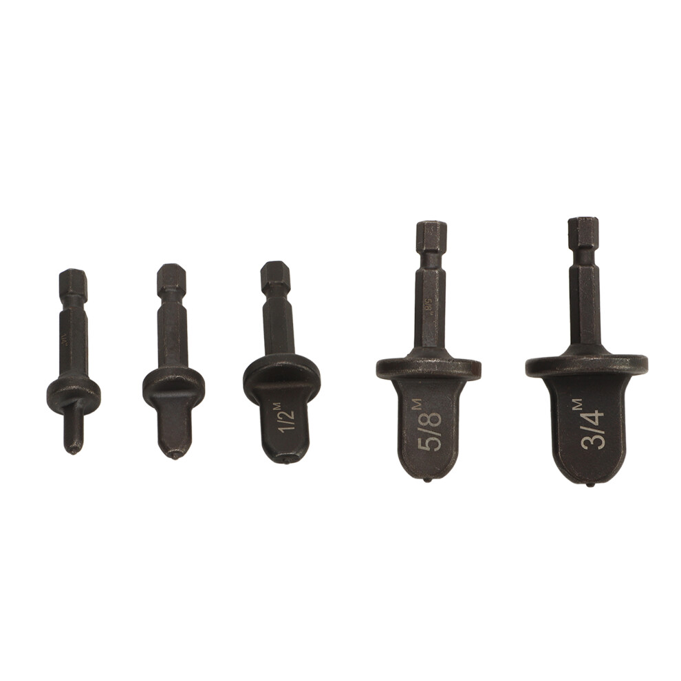 5Pcs Copper Tube Expander Swaging Tool Drill Bit Set 643505238839