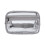 (Gray) Clear Waterproof Sling Bag Large Capacity Adjustable Strap PVC 1