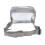 (Gray) Clear Waterproof Sling Bag Large Capacity Adjustable Strap PVC 5