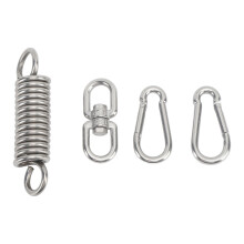 Heavy Bag Spring 304 Stainless Steel 200kg 360 Rotation Home Camping