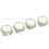 4Pcs Cream Jar Diamond Refillable Travel Plastic Makeup Container 2