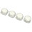 4Pcs Cream Jar Diamond Refillable Travel Plastic Makeup Container 3