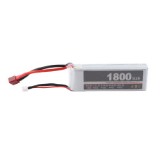 (T Plug) LiPo Battery Pack 11.1V 3S 1800mAh 25C Rechargeable T Plug