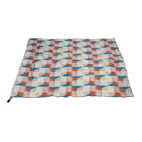 Portable Foldable Outdoor Sleeping Bag Summer Thin Color Blocking 2