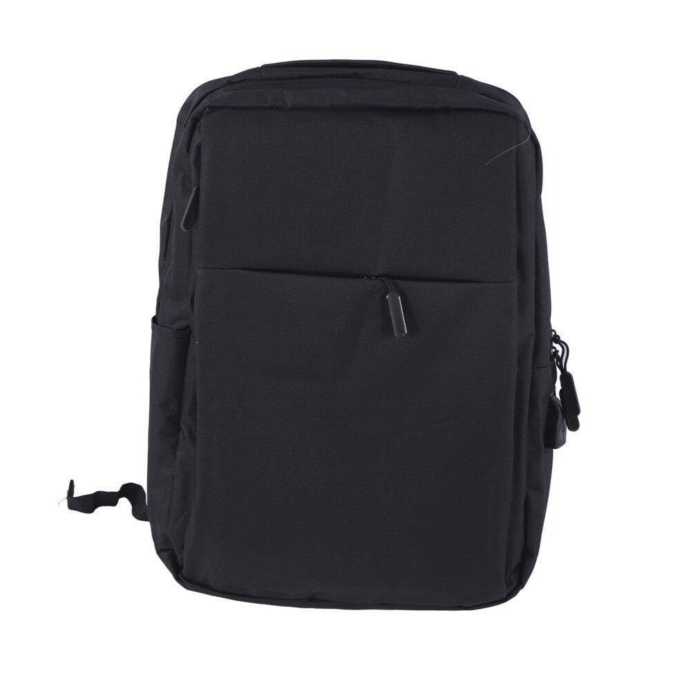 (Black) Unisex Laptop Backpack Usb Charging Port Black 643505246049