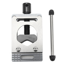 (Black) Aluminium Bike Saw Guide for Mountain Road Bikes Purple