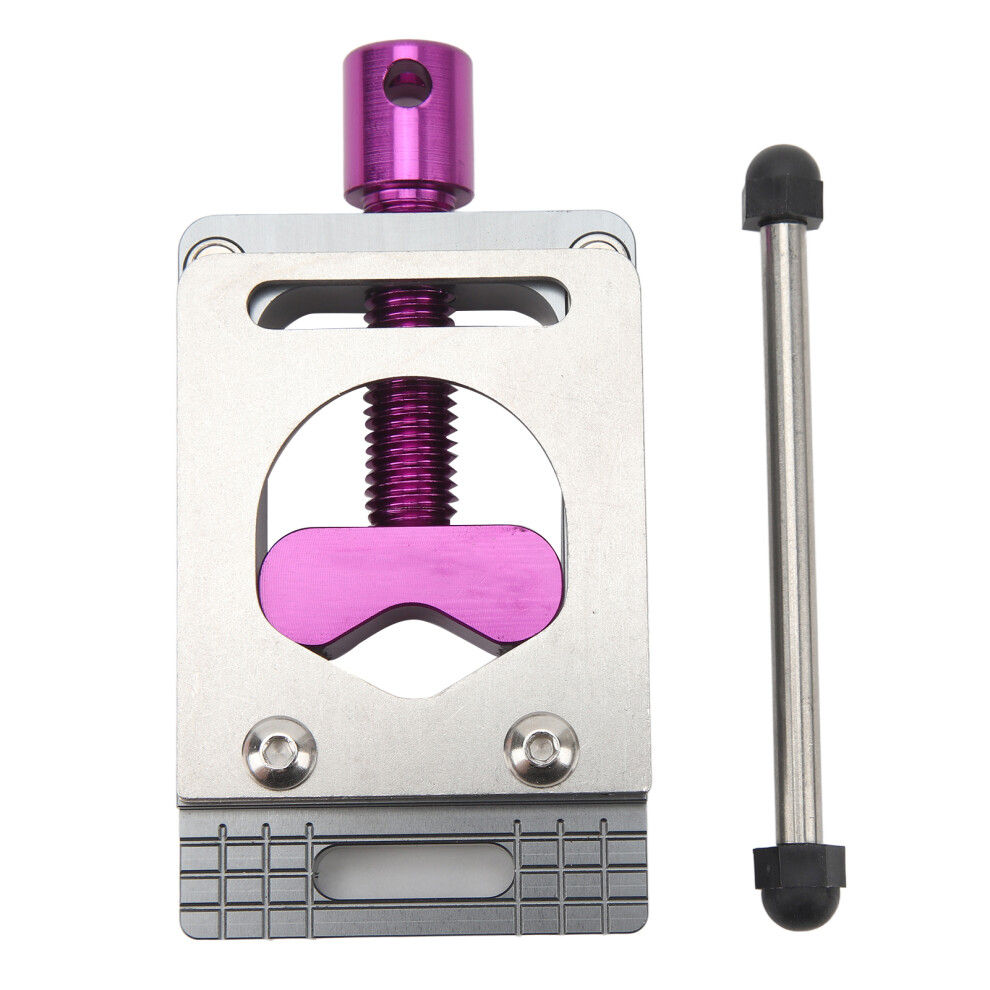 (Purple) Aluminium Bike Saw Guide For Mountain Road Bikes Purple 643505250367