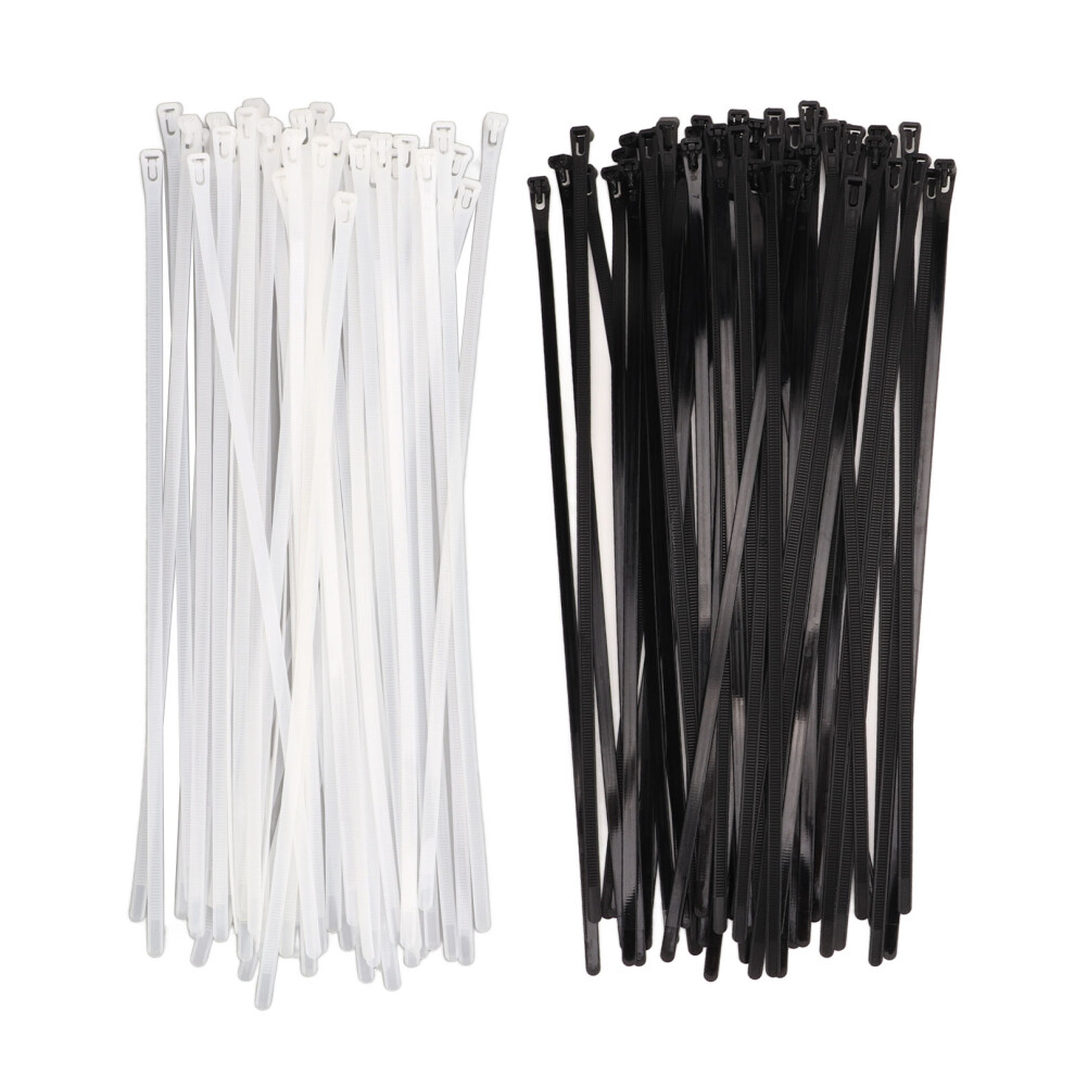 100Pcs Reusable Nylon Cable Ties For Outdoor Home Workshop Office 643505250718