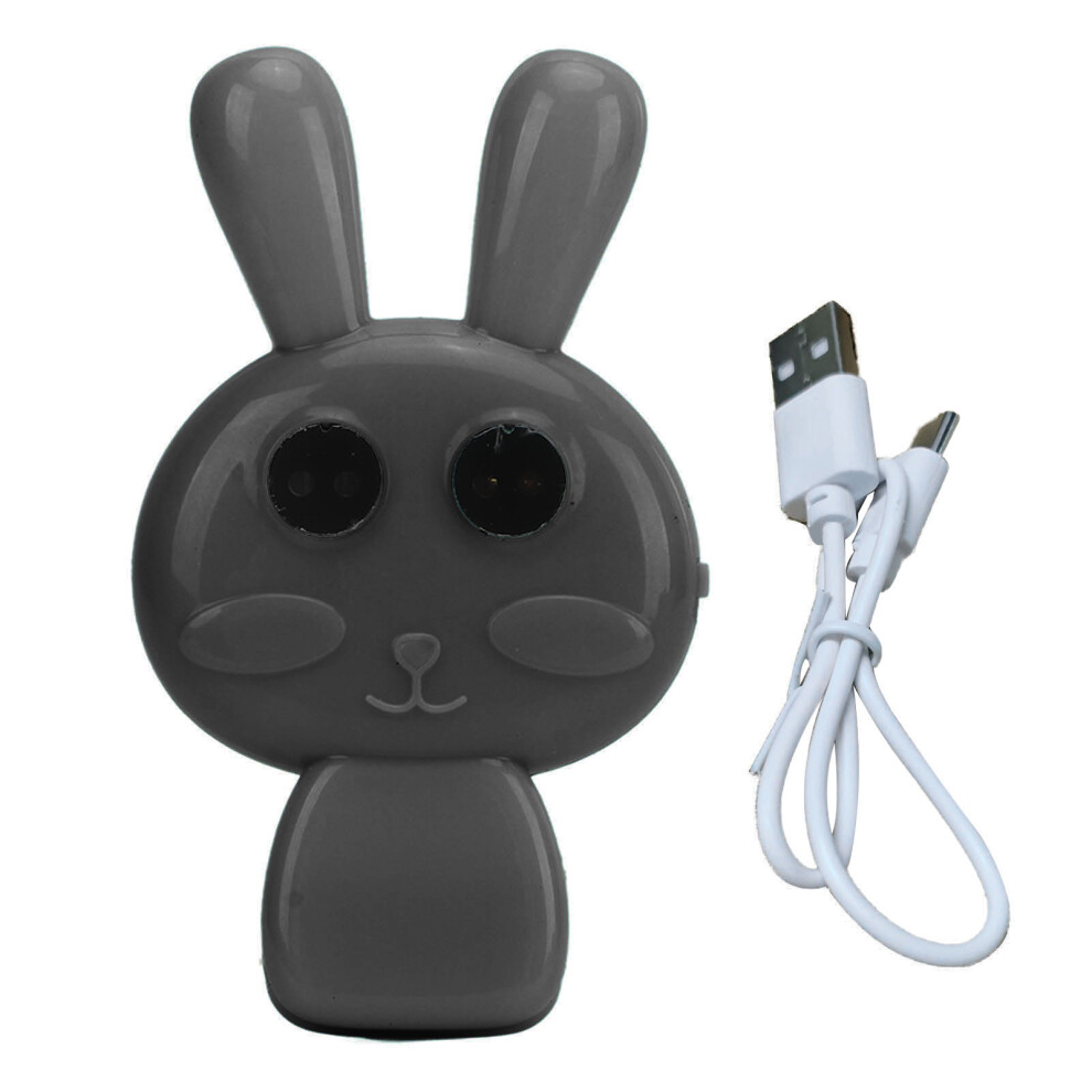 (Black) Posture Corrector Electric Rabbit Sitting Reminder Clip On Black 643505251937