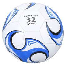 (Blue) 5 Soccer Ball PVC Competition Training Blue