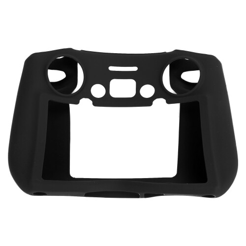 (Black) Silicone Case for DJI Mini 3 Pro Remote Red Scratch Resistant 1