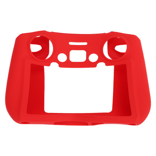 (Red) Silicone Case for DJI Mini 3 Pro Remote Red Scratch Resistant 1