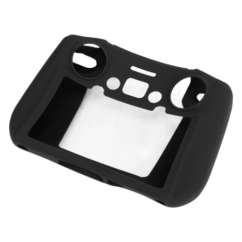 (Black) Silicone Case for DJI Mini 3 Pro Remote Red Scratch Resistant 2