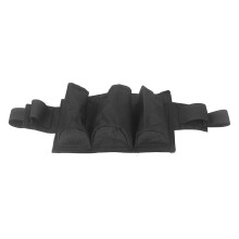 (Black) Waist Bag Waterproof Oxford Cloth Storage Pouch Gray