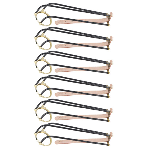 6Pcs Billiards Table Pocket Rail Slide Track Leather Belt 2