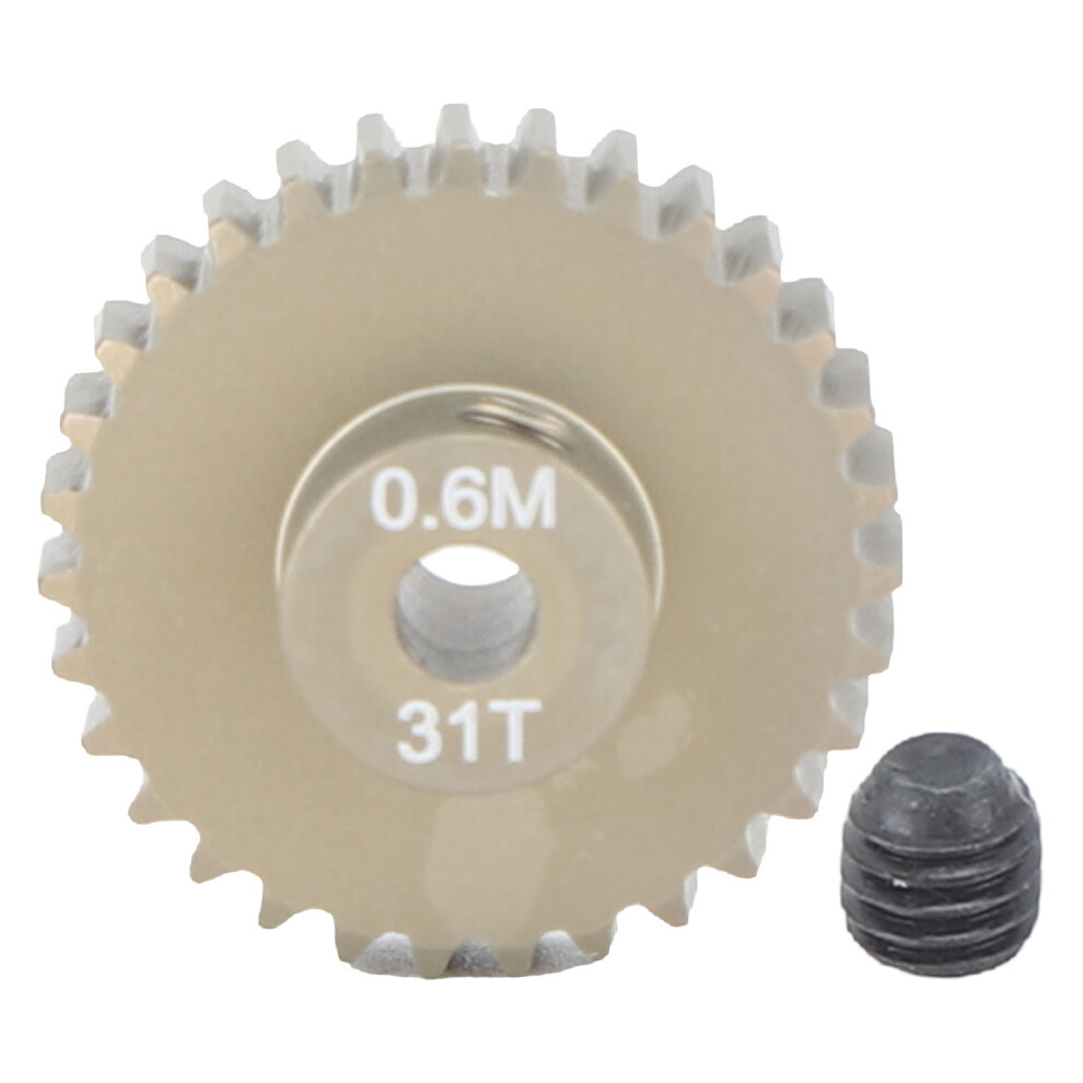 (31T) 0.6M Pinion Gear Set Aluminium 3.175Mm 30T Scx10 Trx4 1/8 1/10 Crawler 643505252811