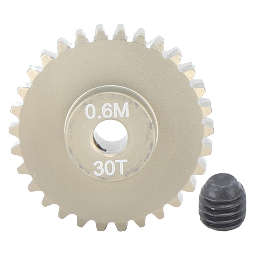 (30T) 0.6M Pinion Gear Set Aluminium 3.175Mm 30T Scx10 Trx4 1/8 1/10 Crawler 643505252637
