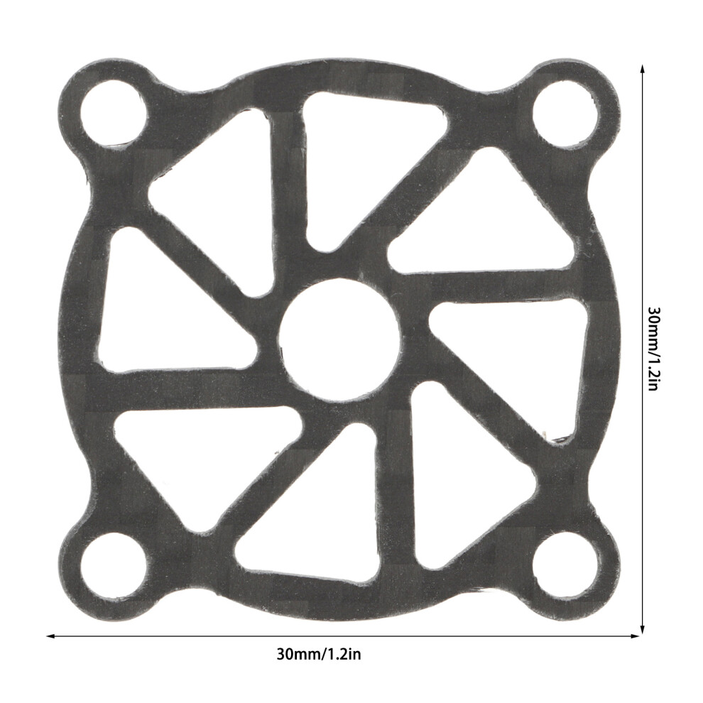 (C) 30X30mm Carbon Fiber Cooling Fan Cover Rc Motor Heat Dissipation 643505258370