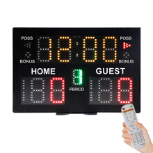 Digital LED Tabletop Scoreboard Basketball Volleyball Tennis Boxing