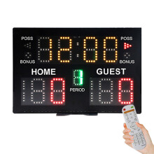 Digital LED Tabletop Scoreboard Basketball Volleyball Tennis Boxing
