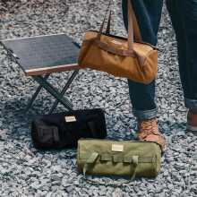 Camping Tent Peg Storage Bag with Hammer for Canvas Tent Tools