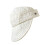 (White) Women Sunshade Hat Half Empty Top Summer Sun Hat Hook Loop White 5