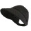(Black) Women Sunshade Hat Half Empty Top Summer Sun Hat Hook Loop White 2