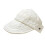 (White) Women Sunshade Hat Half Empty Top Summer Sun Hat Hook Loop White 2