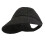 (Black) Women Sunshade Hat Half Empty Top Summer Sun Hat Hook Loop White 4