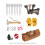 Camping Tent Peg Storage Bag with Hammer for Canvas Tent Tools 4