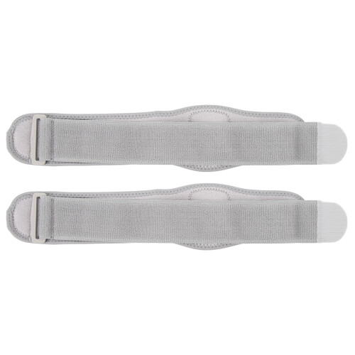 2pcs Breathable Elastic Elbow Support for Sports Gray
