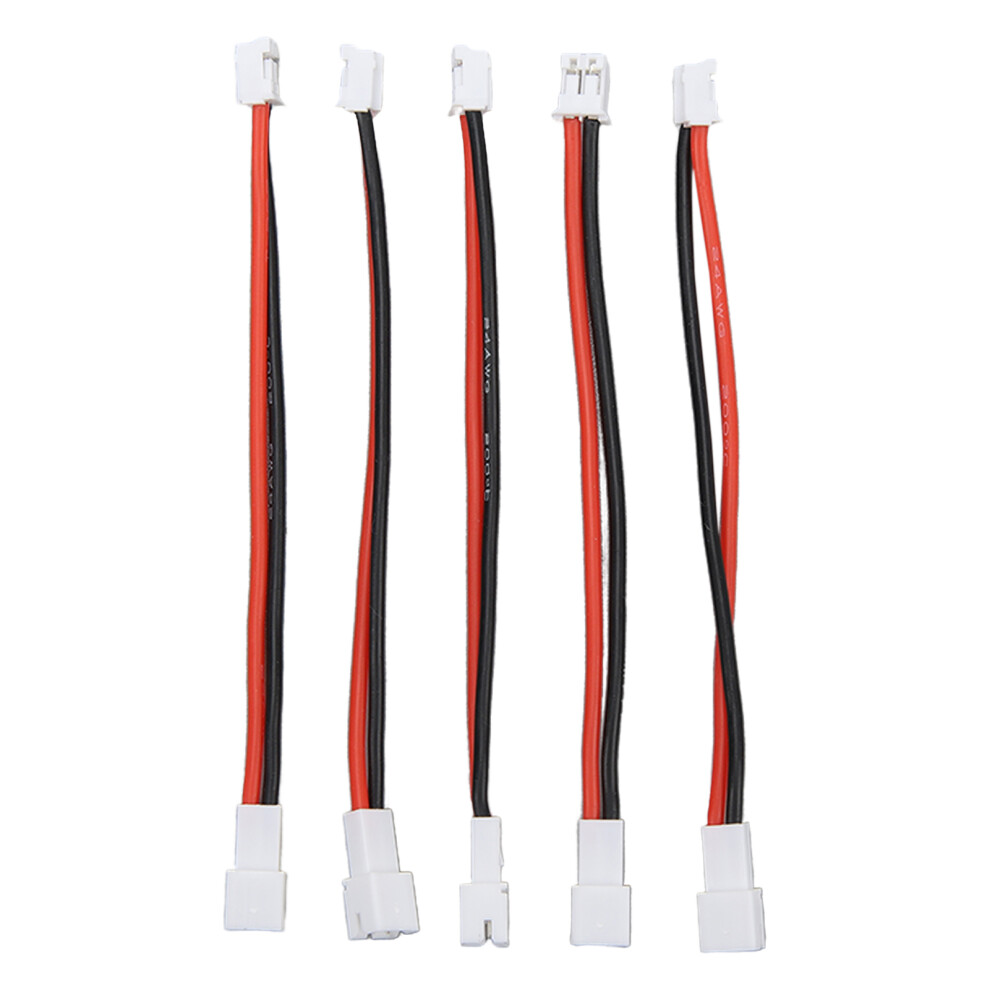 5Pcs Ph2.0 2P Male To Female Battery Adapter For Scx24 Rc Crawler 643505258639