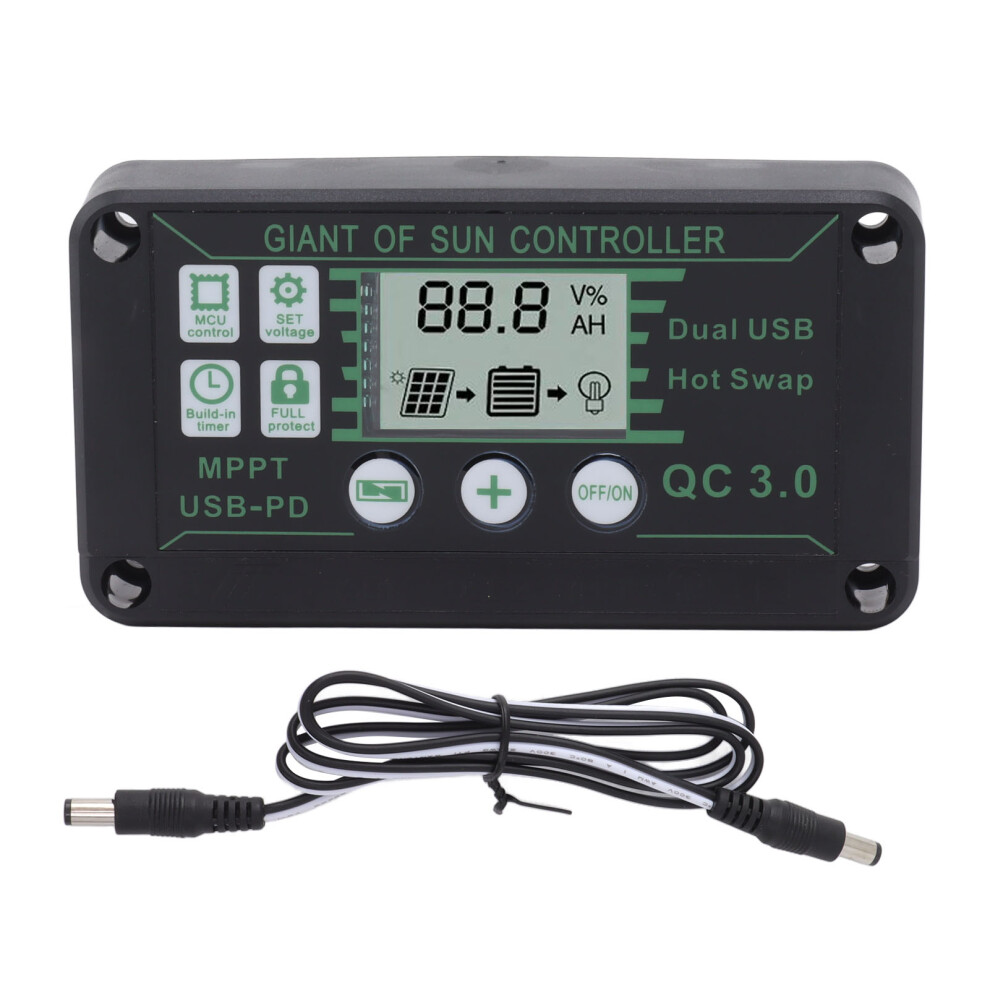 (10A) Solar Charge Controller Mppt 10A Abs Auto Focus For Rv Trailers Boats 643505256901