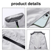 Cooling Vest Sleeveless Heat Resistant Breathable Workwear