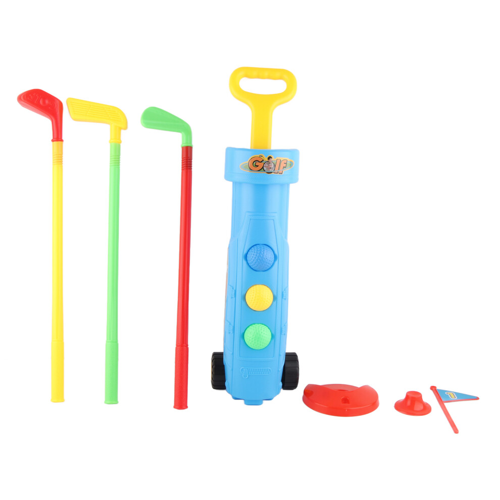 Kids Golf Toy Educational Putting Stick Practice Hole Set