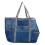 (Blue Grey) Nylon Foldable Beach Shoulder Bag Multifunctional Mesh Tote Grey 3