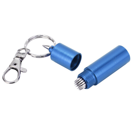 (Blue) Pool Cue Tip Tool Billiard Cue Accessory Red 1